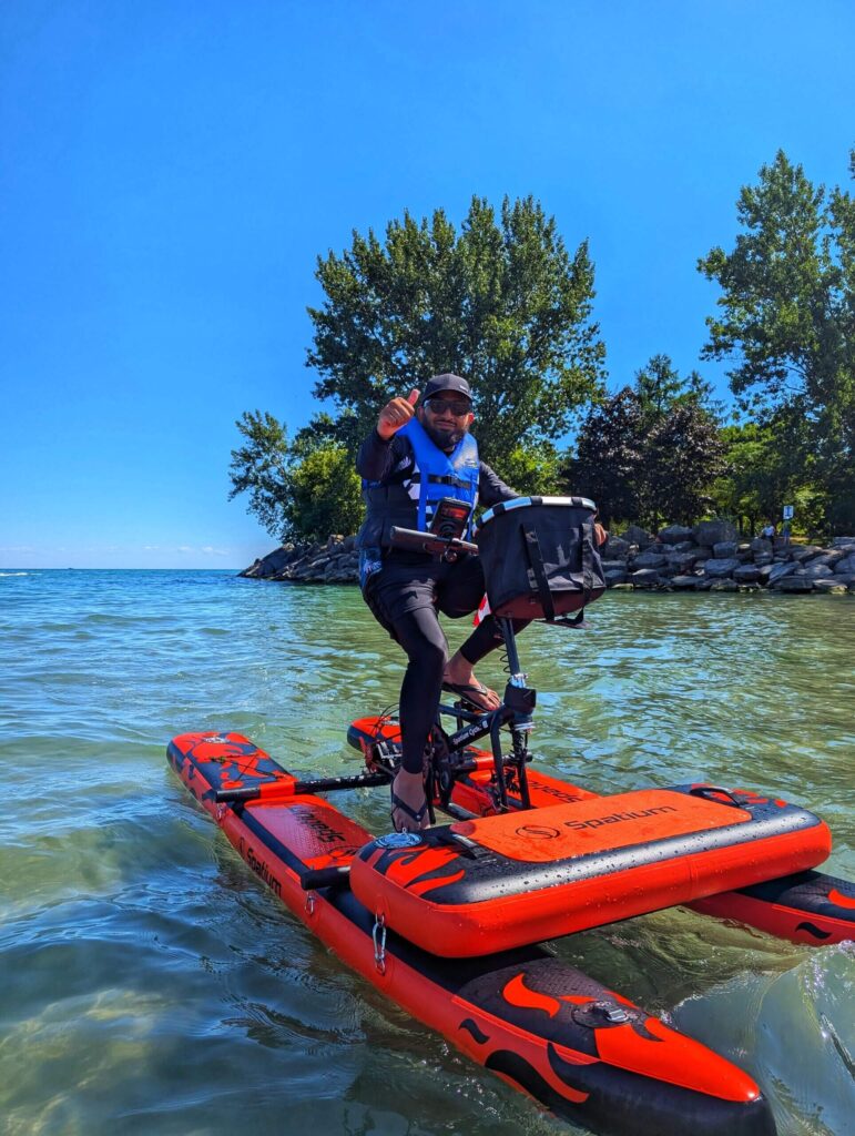 Affordable beginner-friendly water bike rentals in Toronto for couples families and groups