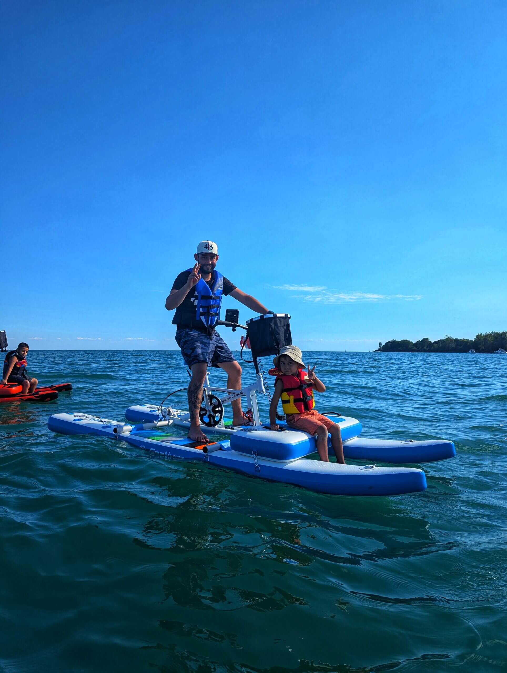Beginner-friendly water bike rentals in Toronto for sightseeing and outdoor fun